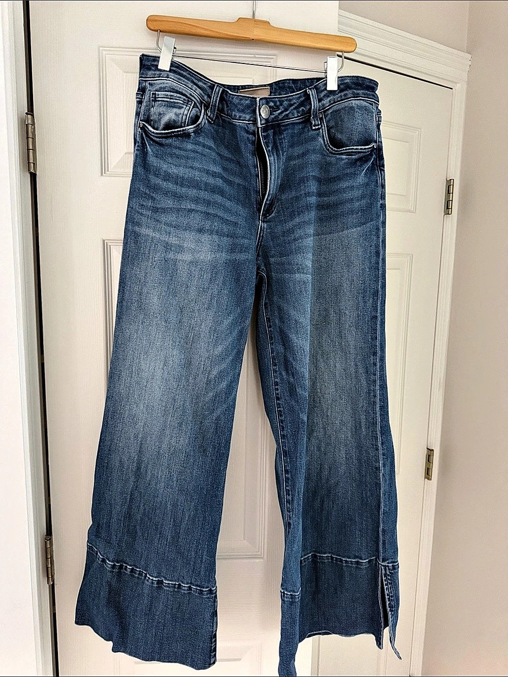 Women's Wide Leg Jeans in Blue